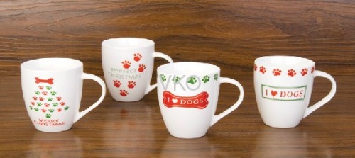 Bone Decal Printing Design New Bone China Promotion Mug