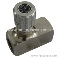 Hydraulic Flow Control Regulators Valve