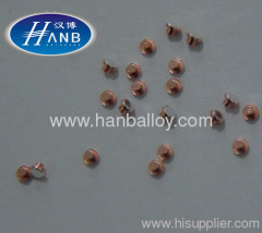 Electric Bimetal Rivet Contact for Relay