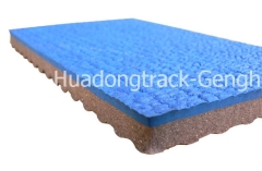 Prefabricated Rubber Race Track Surface,Huadongtrack