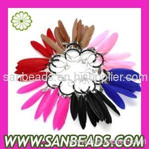 wholesale long feather earrings feather jewelry earrings