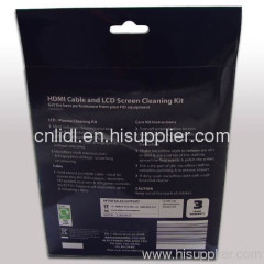 HDMI cable and Plasma/laptop/iphone/ipad screen cleaning kit