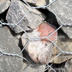 Hexagonal gabion boxes