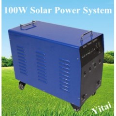 100W solar power system