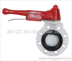 plastic butterfly valve