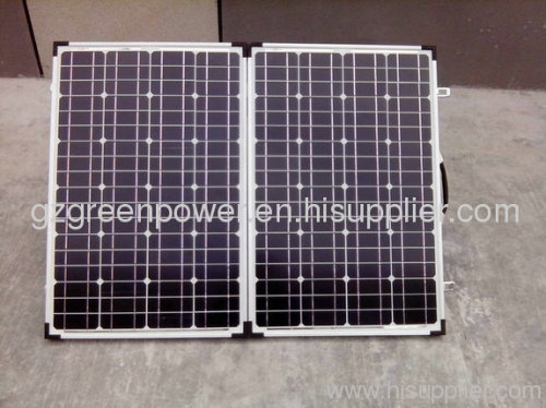 Folding solar panel