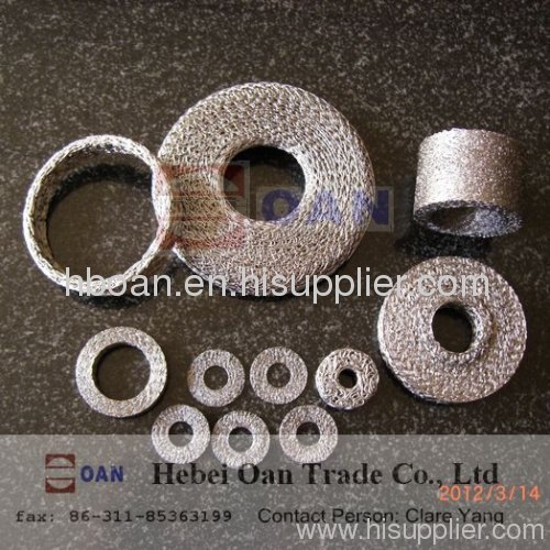 Knitted Wire mesh catalytic converter seals
