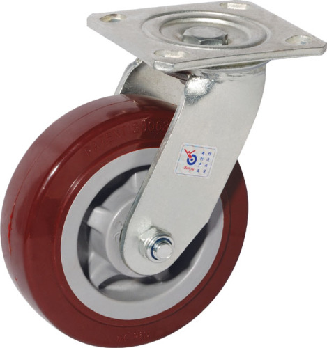 heavy duty polyurethane caster