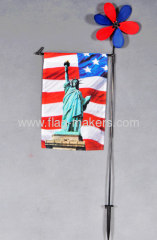 the Statue of the Liberty garden flag