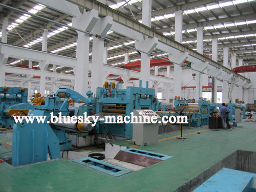 cut to length line metal processing machinery