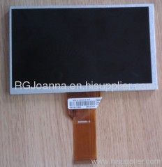 OEM 7" TFT LCD Panel screen 800*480 resolution