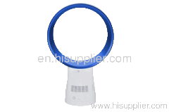 Round bladeless table fan