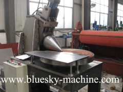 disk plate rolling machine