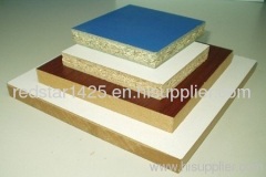 Melamine particle board