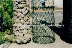 pvc coated sack gabion