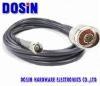rg6 rg8 rf coaxial cable n to f black wire connector