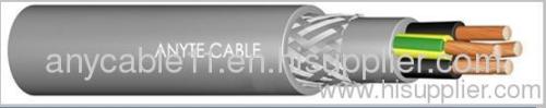 PVC multicore shielded double sheath power cable