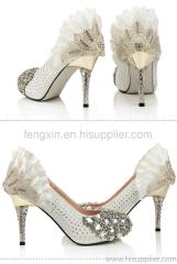 high heel wedding shoes