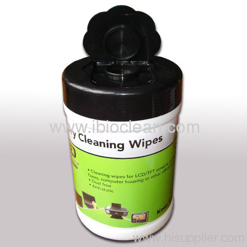 NO alcohol wet cleaning wipes