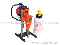 sleeper drill pull gasoline machine railway