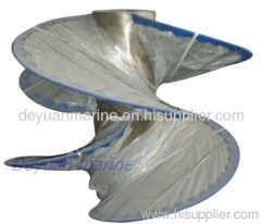3blade fixed pitched marine propeller