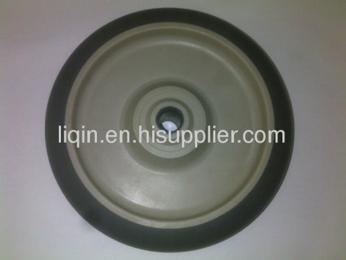 plastic rubber wheel