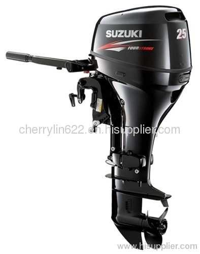 25 hp Suzuki ( 4 stroke ) DF25EL Outboard Motor NEW