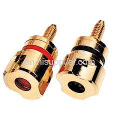 Rohs golden loudspeaker binding post (D1)