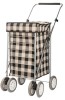 wheeled shopping trolley bag with big volume