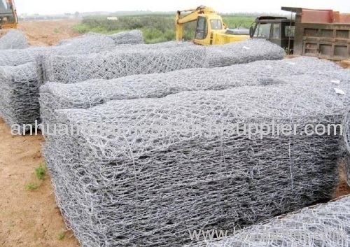 Galfan Coated Gabion mesh