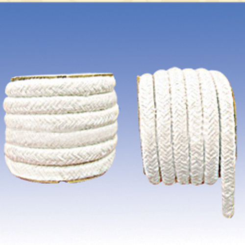 Ceramic fiber round braided rope