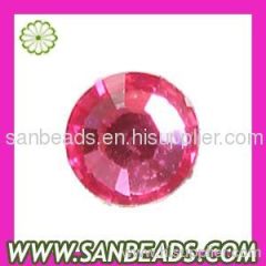 Wholesale Pink Resin Crystal Beads Earphone Jack Accessory For Smartphone