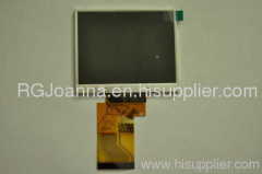 OEM 3.5" TFT LCD panel with high luminance 300cd/m2