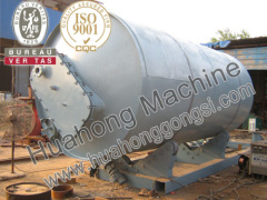 hot waste tire refining machine