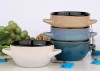 Ceramic Serving Bowls With Double Handle