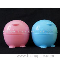 chicken shape plastic jar