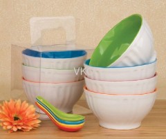 Tag Whiteware Porcelain Ceramic Serving Bowls