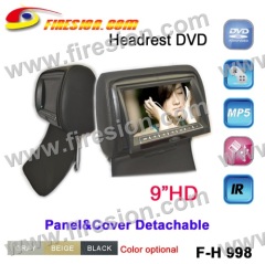 9 inch touch panel Headrest Detachable