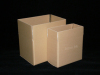 Recyclable corrugated paper packaging boxes