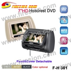 DVD headrest