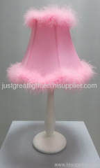 pink table lamp
