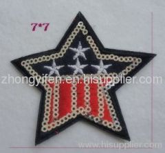 Wholesale custom embroidery patch for garments,caps,shoes,bags