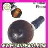 Fashion Anti Dust Plug Tiger Eye ear caps earphone jack pin for 3.5mm hole