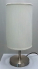 2012 newest style white thread table lamp with steel base for hotel TL032-W