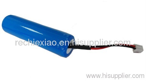 3.7v 1800mah flashlight lithium battery