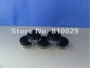 10g black lid plastic empty clear jar cosmetics container black cap jar