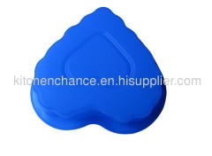 heat resistance silicone Heart Shaped Cake Pan
