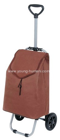 foldable wheeled shopping trolley bag