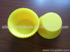 Silicone cup cake molds