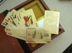 Gold Foil Playing Cards